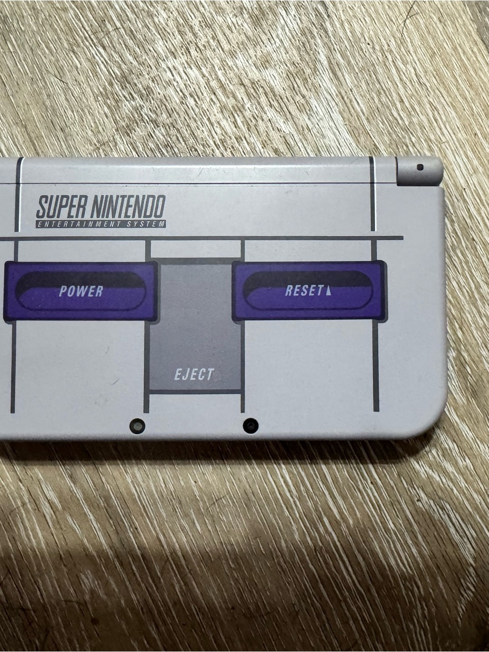 Nintendo Super Nintendo Themed Handheld Case - Gray & Purple